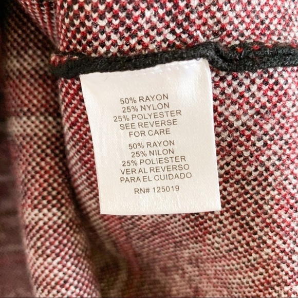 JOSEPH A. Patterned Turtleneck Poncho Sweaters - Picture 7 of 7